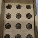 12-Pack E12 Candelabra Light Bulbs 25W Warm White 2500K, 240 Lumen Dimmable Chandelier Light Bulbs for Ceiling Fan, Pendants or Outdoor, B10 Clear Incandescent Bulbs (Silver Base)