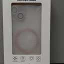 Misea Magnetic for iPhone 14 Plus Case Compatible with MagSafe [Never Yellowing] [Military Grade Drop Protection] Full Camera Lens Protector Plating Soft Clear Phone Case for Women Girls, Pink