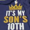 T-shirt It's My son's 10Th Birthday L
