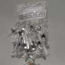 30 Pcs Heart Shape Wine Stoppers Love Wine Bottle Stopper Silver Champagne Beer Bottle Stopper 50 White Kraft Labels 30 Sheer Bags with String for Wedding Gift Valentine Decorations