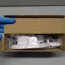 CUHIOY Wall Mount Holder for eero pro 6/6e, Sleek Secure Wire Organizer for Wi-Fi System, Plug and Play, Durable ABS Material (White, 1-Pack)