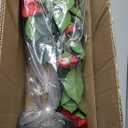 Artificial Camellia Tree 2 Pack - Realistic Camellia Plants in Pot with Red Flowers, Lifelike Faux Greenery for Living Room, Patio, or Wedding, Red