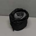 FlyHugz Neck Travel Pillow | Memory Foam Neck Pillow for Comfort on Airplane | Compact and Ergonomic Design for Travel, Car Rides, and Home Use | Ideal for Adults and Kids (Gray)