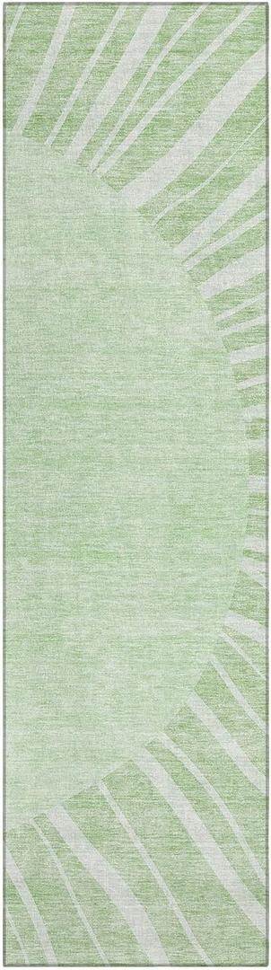 Addison Rugs Chantille ACN668 Aloe 2'3" x 7'6" Indoor Outdoor Hallway Runner Rug, Easy Clean, Machine Washable, Non Shedding, Kitchen Area Carpet for Bathroom, Patio, Laundry and Bedroom Rug