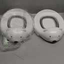 2 Pack Portable Potty Seat, 2 in 1 Travel Potty Seat for Toddlers with Liner Bags, Safety Locks and Polar Bear Design, 12 Months+(2 Pack)