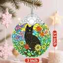 Christmas Ornaments Black Cat Ornaments for Christmas Tree, Xmas Decorations, Holiday Decor, Gift Ideas, Housewarming, Holiday & Xmas Gifts for Cat Lovers