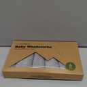 6-Pack Baby Washcloths - Soft Absorbent Viscose from Bamboo Wash Cloths for Babies, Kids, Toddlers, Infant, Newborn Bath Towels, Gentle on Sensitive Skin, 10x10 Reusable Face Towels (Cool Gray)