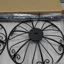 2 Pack 37" - 59" Adjustable Shepherds Hooks Stand, Hanging Wind Chimes, Hummingbird Feeders, Lanterns, Plants and Wreath, Suitable for Outdoor Indoor, Holds Up to 11 LBS