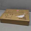 HUANUO Laptop Desk Mount - 17' to 32' Monitor Arm, Ventilated Tray, Fully Adjustable with Tilt, Swivel & Rotation, Holds up to 22 lbs