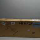 Ab Workout Equipment, Ab Machine for Home Gym Fitness, Ab Trainer Exercise Equipment for Abdominal Exercise and Strength Training (Black)