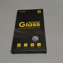 Lamicall Screen Protector for iPhone 15 Pro Max - [No White Edge] 2Pack, with Easy Mount Frame, Screen Protective Film, Anti-Fingerprint Protective Tempered Glass, Anti-Scratch, 9H