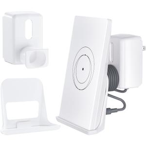 Starlink Router Mount, 2 in1 Wall Mount for Starlink Router Mini and Power Supply Mounting Kit, Hidden Power Adapter Holder for RV/Home/Office, Officially Compatible with Starlinks Mini Mesh Routers