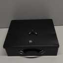 Fireproof Document Box, Fire Resistant Safe Box with Key Lock for Home, Portable Fireproof Lock Box for Personal Items, Passport, Cash, Tablet, X Large 13.2" x 11" x 4.13"