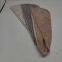 Umisleep 3 Pack Microfiber Hair Towel Wrap for Curly Hair, Super Absorbent Hair Drying Towel for Women, Kids, Hair Care Accessories, Hair Turban for Wet Hair (Grey, Camel, Brown)