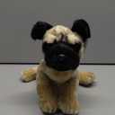 Bearington Pugsly Pug Plush Stuffed Animal Puppy Dog, 13 inch