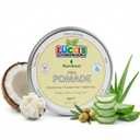LUCCIS CHILDRENS GROOMING SUPPLY Baby Hair Gel  5oz Plant-Based Styling Hair Pomade for Infants  No Parabens or Sulphates  Medium Shine and Strong Hold Hair Paste for Kids