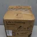 LE TAUCI Food Storage Containers with Airtight Lids, 78/25 oz Ceramic Sugar Canisters Sets, Embossed Large Jars for Pasta, Oats, Coffee Bean, Cookies, Rice, Grains, Tea - Set of 2, Fireworks