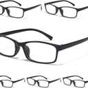 Gaoye +1.75 Reading Glasses Men - Blue Light Blocking Lenses, TR90 Frames, UV400 - Eyeglasses with Clear Vision