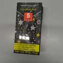 4 x Gold Silver White Gel Pens, 5 Pack, 1 mm Extra Fine Point 3 Colors Gel Ink Pens Set, Opaque White Archival Ink Pens for Black Paper Drawing, Sketching, Illustration, Card Making (Multicolor)