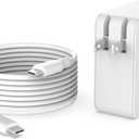 65W Fast Charger Fit for Samsung Laptop Charger, Galaxy Book Pro, Pro 360, Notebook, Ep-Ta865  More Devices with USB Type C Connector, Foldable Scratch-Resistant Plug, PD, Detachable 7.5FT Cable