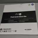 Art3d Peel and Stick Backsplash Tiles for Kitchen, 10-Sheet Self Adhesive Removable Stick On Vinyl Wall Tiles, 12" x 12",Brown Marble (Terracotta)