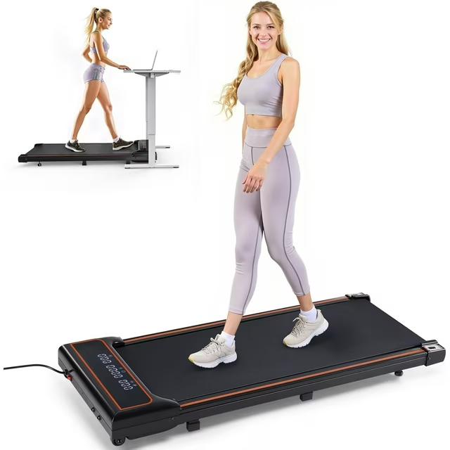 Simenmax Walking Pad Treadmill, Portable Under-Desk Treadmills for Home and Office, Compact with Adjustable Speed Settings, Quiet Operation, 265 lb Weight Capacity
