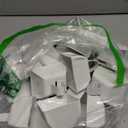 PATIKIL 3inch Cow Bells for Football Games, 24pcs Cowbells for Sporting Events Bulk Loud Noise Makers Metal Cow Bell with Handle for Cheering Competition Marathon Wedding DIY Paint, White