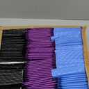 Henoyso 162 Pcs Colored Small Bubble Mailers 4x6 Inch Poly Shipping Bubble Envelopes Bulk Adhesive Cushioning Padded Shipping Bags for Trading Card Packaging(Dark Color) (Dark Purple, Dark Blue, Black)