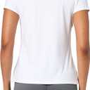 adidas Women's Ultimate365 Gingham Polo Shirt (White, L)