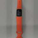 Fitbit Charge 6 Fitness Tracker with Google apps, Heart Rate on Exercise Equipment, 6-Months Premium Membership Included, GPS, Health Tools and More, Gold/Coral, One Size (S & L Bands Included)