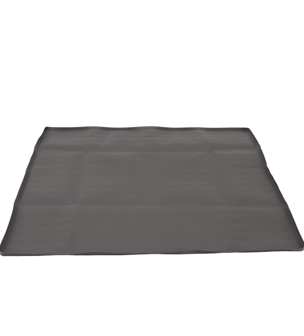 Silicone Washer Dryer Top Protector Mat, Non Slip Surfaces, 34x23  inches, Washer and Dryer Countertop Mat, Washing Machine Dust Cover Mat for Laundry Kitchen Home