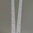 2PACK 16INCH White 304 Stainless Steel Piano Hinges,Heavy Duty 0.05-Inch Thick Continuous Hinges,2-Inch Open Width,Ideal for Modern Cabinet Doors, Display Cases & Furniture Hardware