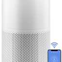 LEVOIT Air Purifiers for Home Large Room Up to 1733 Ft With HEPA Sleep Mode, AHAM VERIFIDE, Auto Mode, Air Quality Monitor, Smart WiFi, 3-in-1 Filter For Pet Allergy, Smoke, Dust, Core 400S-P, White