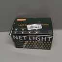 21 Ft x 5 Ft 360 LED Colorful Christmas Net Lights, 8 Modes Connectable Outdoor String Lights for Yard, Garden, Party Decor