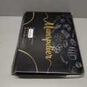 Double Side Acacia Wood Serving Tray, Serving Platters and Trays, Charcuterie Boards Wooden Tray with Vintage Metal Handles, Wooden Cutting Boards for Kitchen, Trays for Serving Food Serving Platter