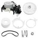 Upgraded W10913953 W11481722 Washer Shift Actuator W10721967 Washer Pulley Clutch Kit W10006384 Washer Drive Belt Compatible with Whirlpool Maytag Amana Kenmore Washer Replaces PS10057144 W10006354