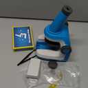 NATIONAL GEOGRAPHIC Microscope for Kids - Science Kit with an Easy-to-Use Kids Microscope, Up to 400x Zoom, Blank and Prepared Slides, Rock & Mineral Specimens, STEM Project Toy