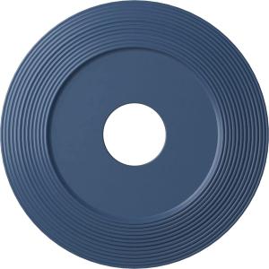 16 1/8"OD x 3 5/8"ID x 1"P Adonis Ceiling Medallion (Fits Canopies up to 10 1/4"), Hand-Painted Americana