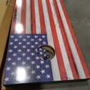Cornhole Board Set MDF Wood - Choose 3x2' or 4x2' Size | Portable, Includes 8 Cornhole Bags, for Backyard, Camping, and Outdoor Tailgating