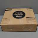 Blissful Diary Baby Play Gym Mat, Play Mat Activity Mat with 6 Detachable Toys for Stage-Based Sensory & Motor Skill Development, Easy to Install & Clean, Baby Essentials Gift, Sage Green