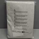 H.VERSAILTEX Linen Blackout Curtain Durable Thick Textured Linen Look 100% Blackout Patio Door Curtain Anti Rust Grommet Extra Wide Sliding Door Curtain Panel, W100 x L84 inch - Natural