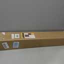 Cordless Bamboo Roman Shades w/Valance, 33" W × 64" H, BDP-Espresso