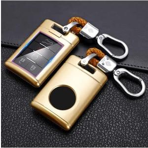 Car Remote Key Fob Case Cover Keychain For CADILLAC Escalade CTS XTS DTS SLS (Gold)