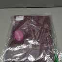 Halife Women's Collared Long Sleeve Shirts Business Casual Dressy Blouse Shirt Tunic Half Zip V Neck Work Tops Blouses, L