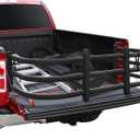 Truck Bed Extender,PickupTailgate Expansion,Fit for Ford F150 7+Titan 7+Sierra 3+Ram 1500/2500/3500,Compatible with All Rails,L55-62" x D24 x H18(Includes Mounting Bracket) Aluminium