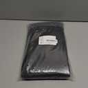 Black Plastic Table Cloth - 30 Pack 54"  108" Rectangle Disposable Tablecloths for 6FT Tables, Waterproof Table Cover for Party, Holiday & Gathering Use