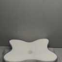 Cervical Neck Pillow, Ergonomic Memory Foam Pillows for Neck Pain Relief with Breathable Pillowcase, Adjustable Contour Neck Support Pillow for Side Back Stomach Sleepers, Odorless (White)