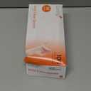 Caring Vinyl Exam Gloves Powder Free and Not Made with Natural Rubber Latex, Gloves for Medical Use, First Aid, Food Prep (Medium, Translucent White)