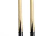 2 Pieces 19Inch Mini Cue Stick Pool Cue Hardwood Billiard Cue Stick for Kids