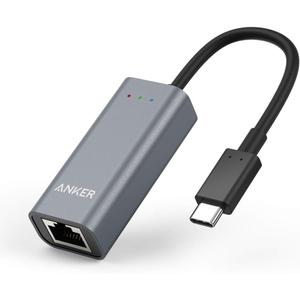 Anker USB C to Ethernet Adapter, Portable 1-Gigabit Network Hub, 10/100/1000 Mbps, for MacBook Pro, iPad Pro 2019/2018, ChromeBook, XPS, Galaxy S9/S8, and More